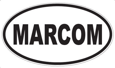 MARCOM - Oval Magnet