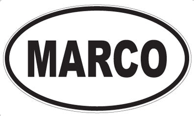 MARCO - Oval Magnet