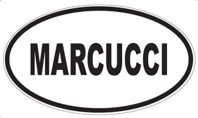 MARCUCCI - Oval Magnet