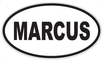 MARCUS - Oval Magnet