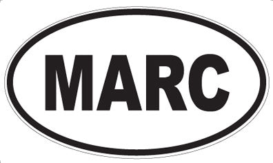 MARC - Oval Magnet