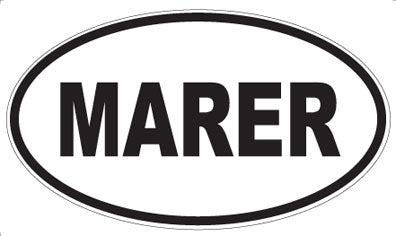 MARER - Oval Magnet