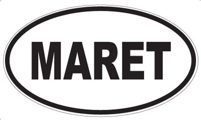 MARET - Oval Magnet