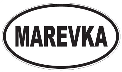 MAREVKA - Oval Magnet