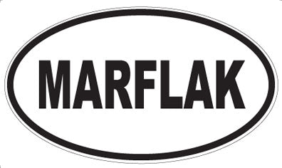 MARFLAK - Oval Magnet