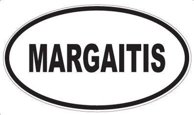 MARGAITIS - Oval Sticker