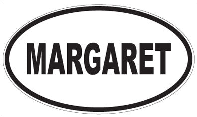 MARGARET - Oval Magnet