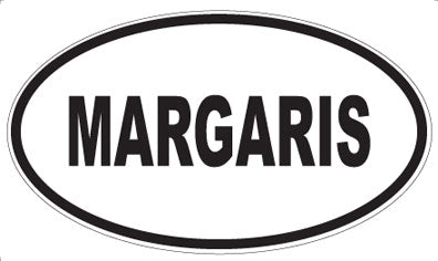 MARGARIS - Oval Sticker