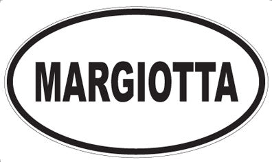 MARGIOTTA - Oval Sticker