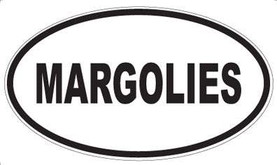 MARGOLIES - Oval Magnet