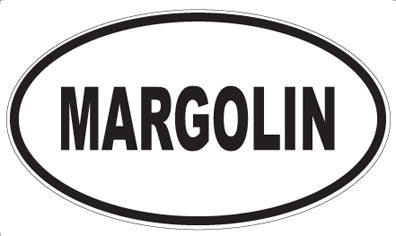 MARGOLIN - Oval Magnet