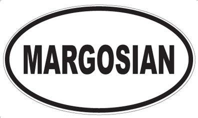 MARGOSIAN - Oval Magnet
