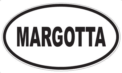 MARGOTTA - Oval Magnet