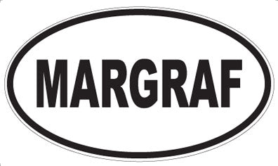 MARGRAF - Oval Magnet