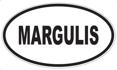 MARGULIS - Oval Sticker