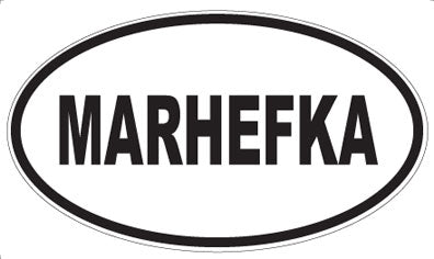 MARHEFKA - Oval Magnet