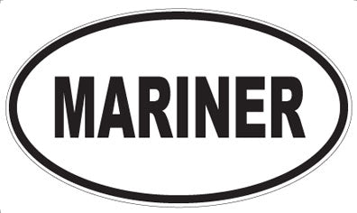 MARINER - Oval Magnet