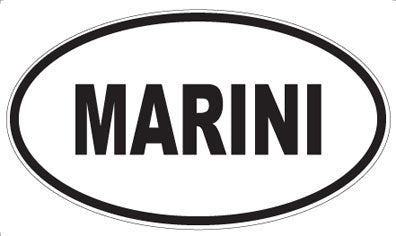 MARINI - Oval Magnet