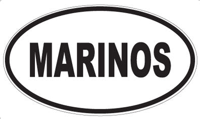 MARINOS - Oval Magnet