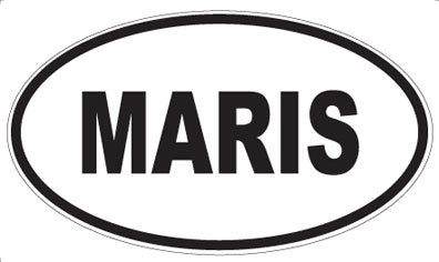 MARIS - Oval Sticker