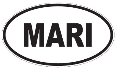 MARI - Oval Magnet