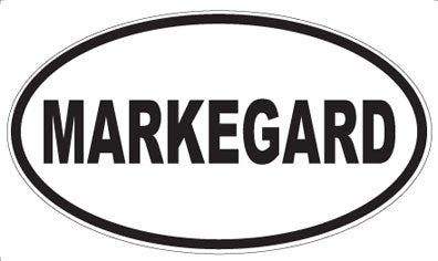 MARKEGARD - Oval Sticker