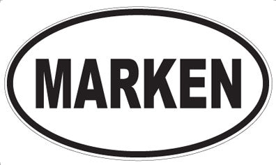 MARKEN - Oval Sticker