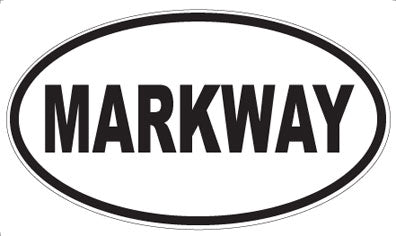 MARKWAY - Oval Magnet