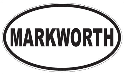 MARKWORTH - Oval Magnet