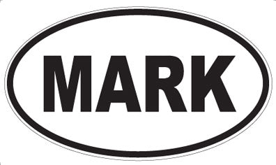 MARK - Oval Magnet