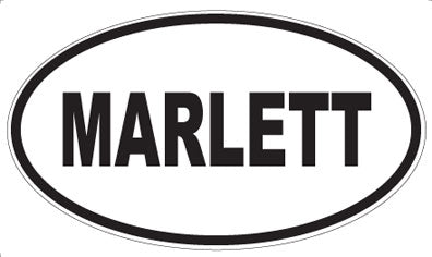 MARLETT - Oval Magnet
