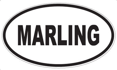 MARLING - Oval Magnet
