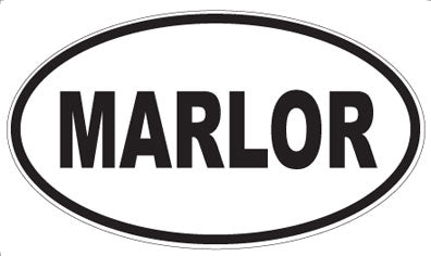 MARLOR - Oval Magnet