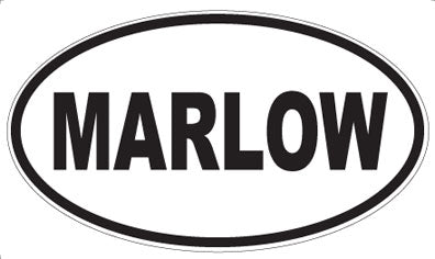 MARLOW - Oval Magnet