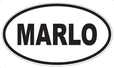 MARLO - Oval Magnet