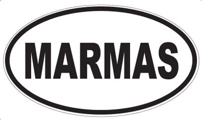 MARMAS - Oval Magnet