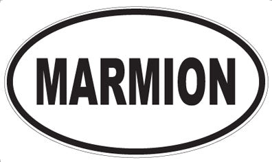 MARMION - Oval Sticker