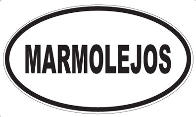 MARMOLEJOS - Oval Magnet