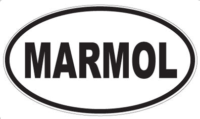 MARMOL - Oval Magnet