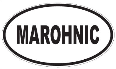 MAROHNIC - Oval Magnet