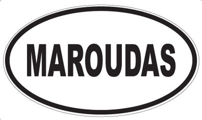 MAROUDAS - Oval Magnet