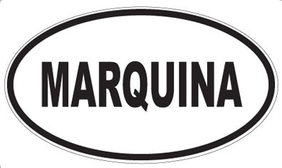 MARQUINA - Oval Magnet