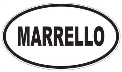 MARRELLO - Oval Magnet