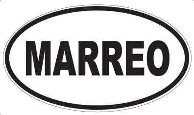 MARREO - Oval Magnet