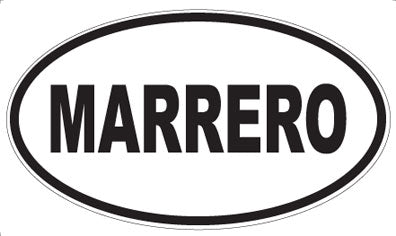 MARRERO - Oval Magnet