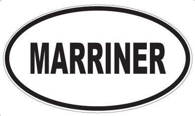 MARRINER - Oval Sticker