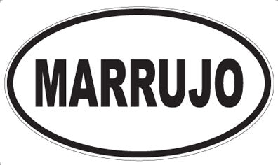 MARRUJO - Oval Sticker