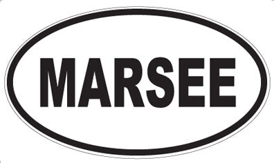 MARSEE - Oval Magnet