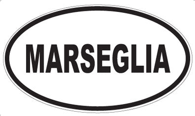 MARSEGLIA - Oval Magnet