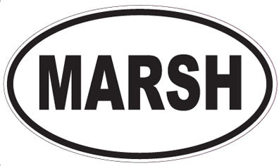 MARSH - Oval Magnet
